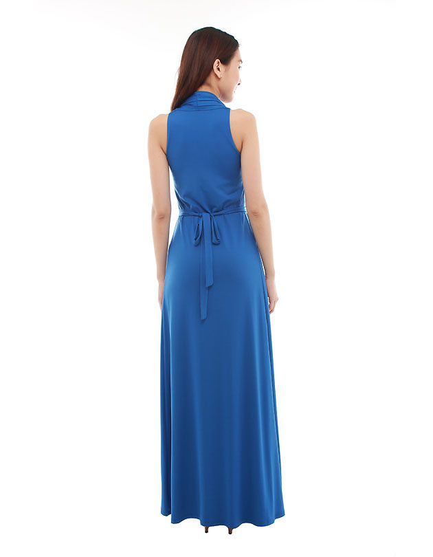 Marilyn Maxi Dress in Royal Blue